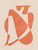 Abstract Nude Orange