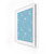 French Floral Blue