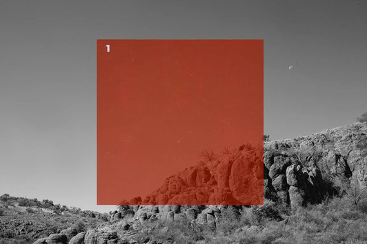 Orange on BW Orange on BW