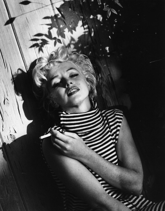 Marilyn Monroe Relaxing