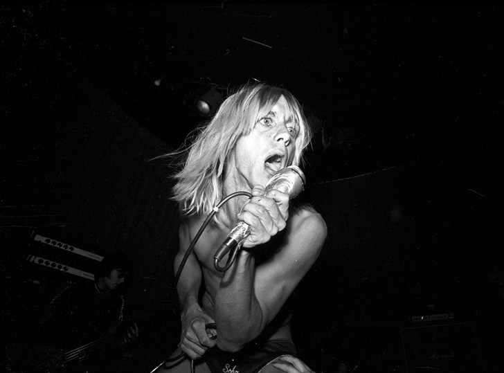 Iggy Pop Performing at the Whisky