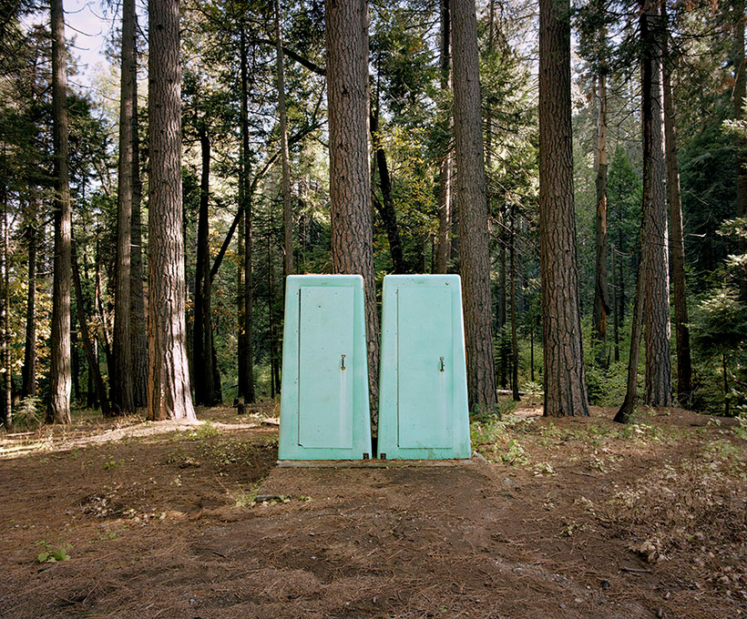 Outhouses - Fish Camp, California