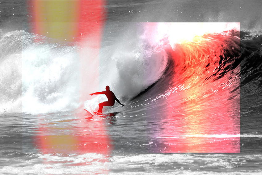 Rainbow Surfer