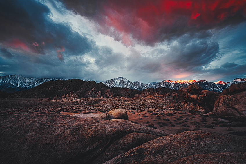 A Peak of Color, Alabama Hills, California