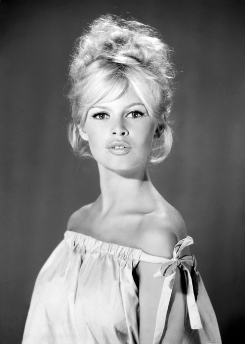 Pouting Brigitte Bardot