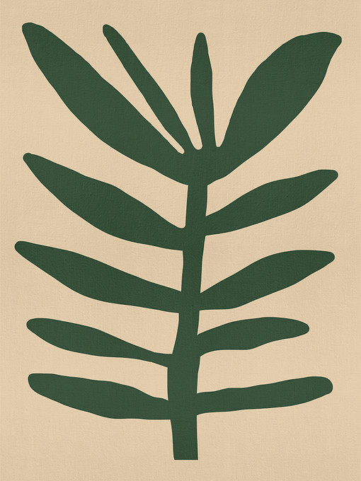 Minimal Plant Print 2