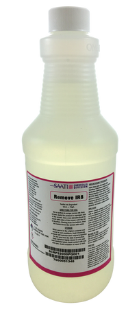 Remove IR8 Ink Remover - SCAQMD Compliant Low VOC Formula for Plastisol and Textile Inks