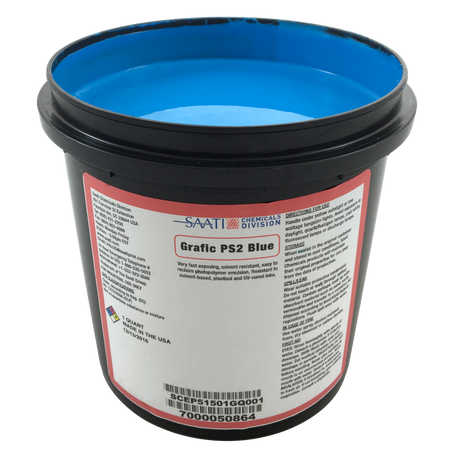Grafic PS2 Blue Emulsion - Blue General Graphics Pure Photopolymer - 3x Speed