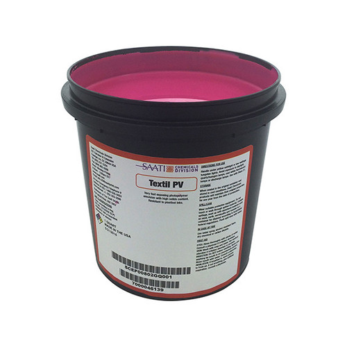 Textil PV Emulsion - Textile Printing Pure Photopolymer - 8x Speed