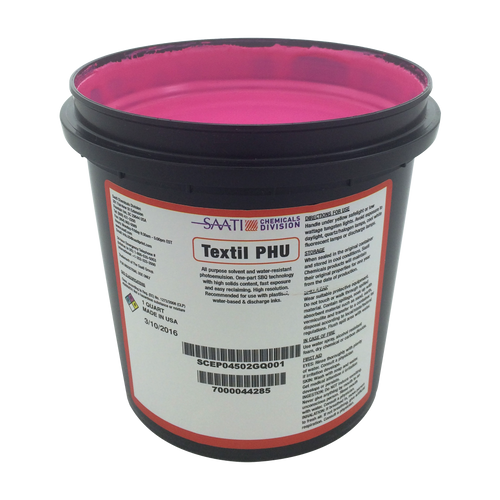 Textil PHU Emulsion - Universally Resistant Textile Pure Photopolymer - 8x Speed