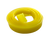 Rolls of Duralife CE Textile 70 Durometer 2" x 3/8" Yellow Squeegee