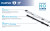 SUPERSTROKE ZENERGY FLATSO 17" PUTTER GRIP - WHITE/BLACK