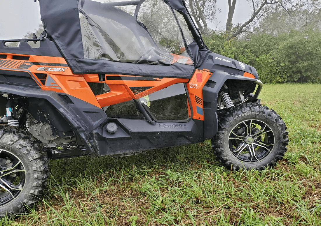 3 Star CF Moto ZForce 500 800 1000 Half Doors Rear Window