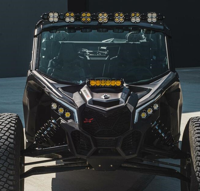 Baja Designs OnX6 10 LED Laser Shock Mount Light Bar Kit for