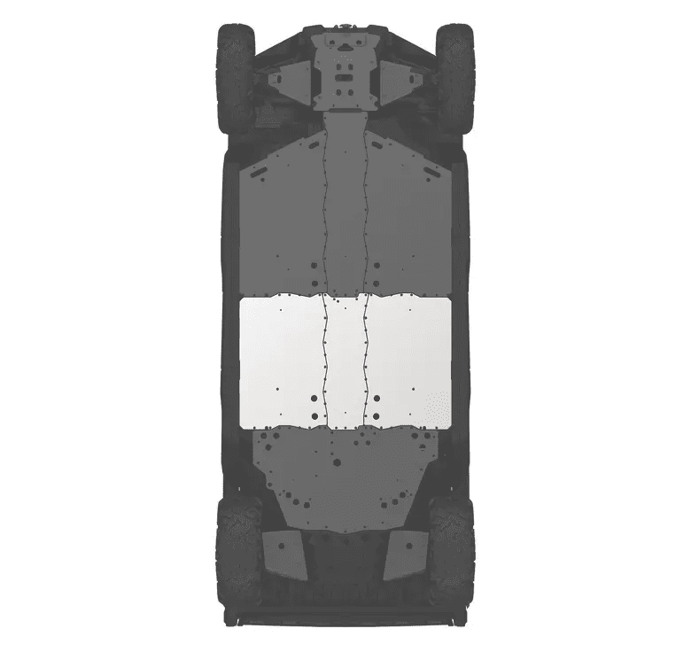 【kana】アルティマ枠 Genuine Can-am 2016 Defender MAX Central Skid Plate