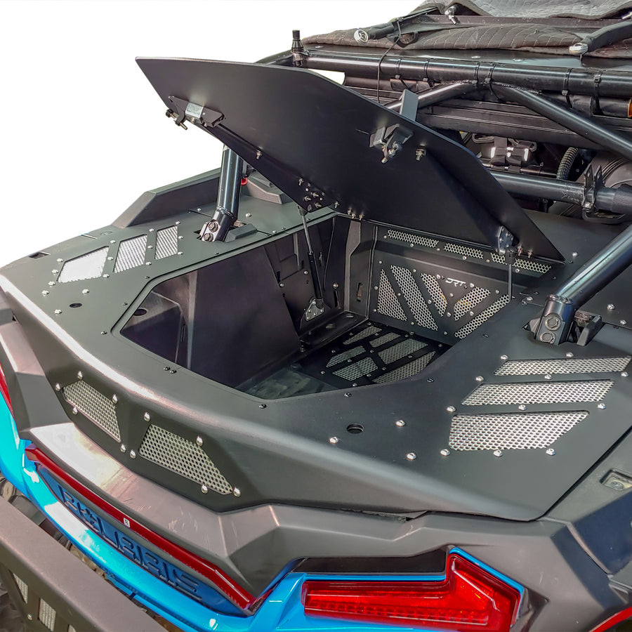 drtセット DRT Motorsports Aluminum Trunk Enclosure for Polaris RZR