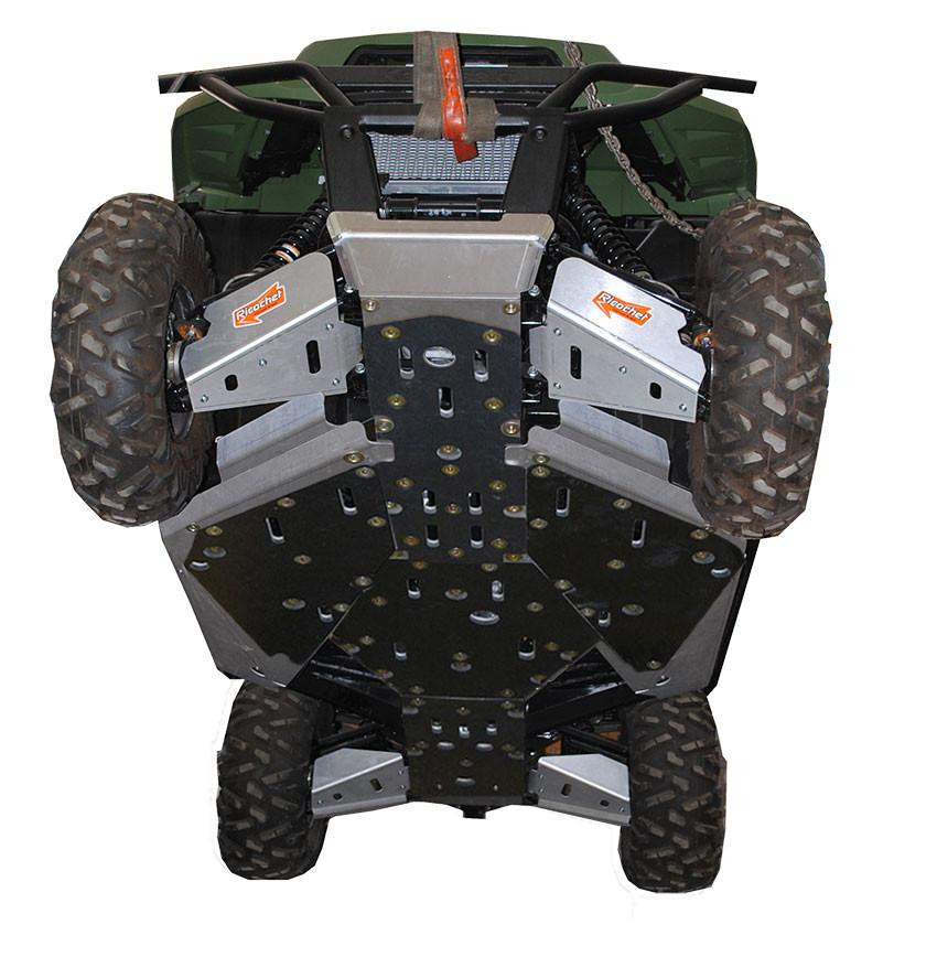 Ricochet Kawasaki Teryx 800 4 Complete Skid Plate Set