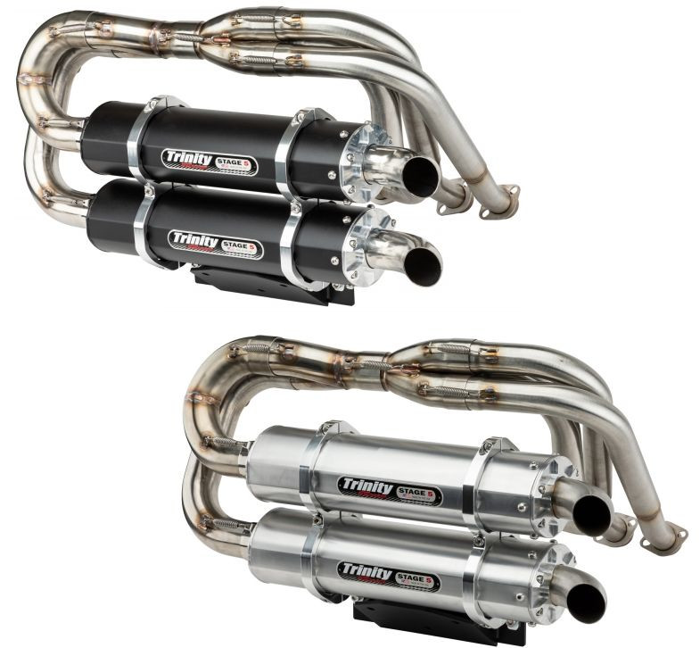 Trinity Racing Stage 5 Full System Dual Exhaust for Textron
