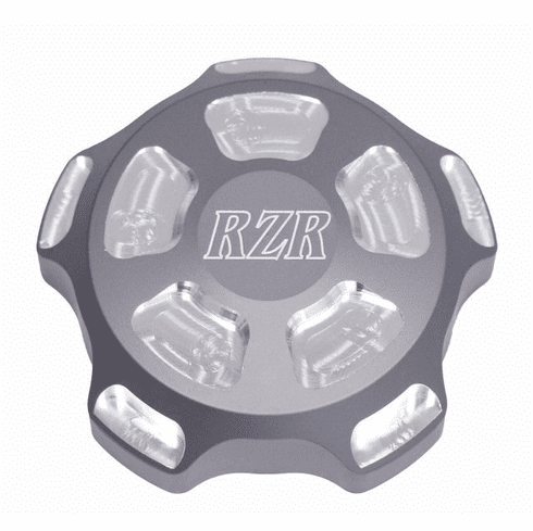 Polaris Racing Cap ModQuad Racing Polaris RZR UTV Gas Caps Blue Grey Black