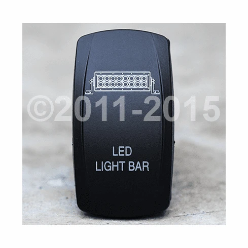 Led Light Bar Dual Led Lighted Rocker Switch