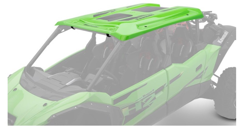 Kawasaki Teryx 4 | Teryx 5 H2 Premium Green Polycarbonate Roof