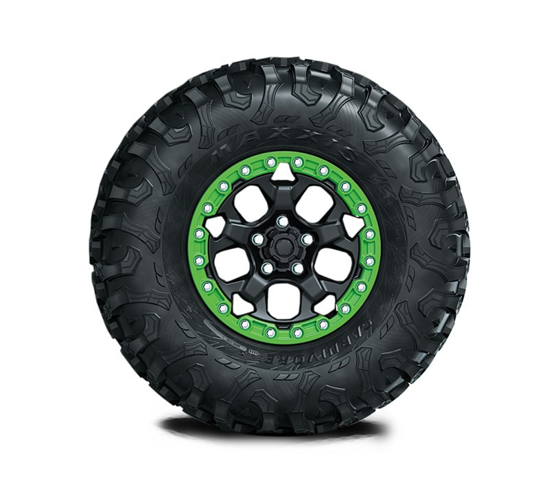 KGKG  Kawasaki Teryx 4 | Teryx 5 H2 Spare Tire Assembly - Green