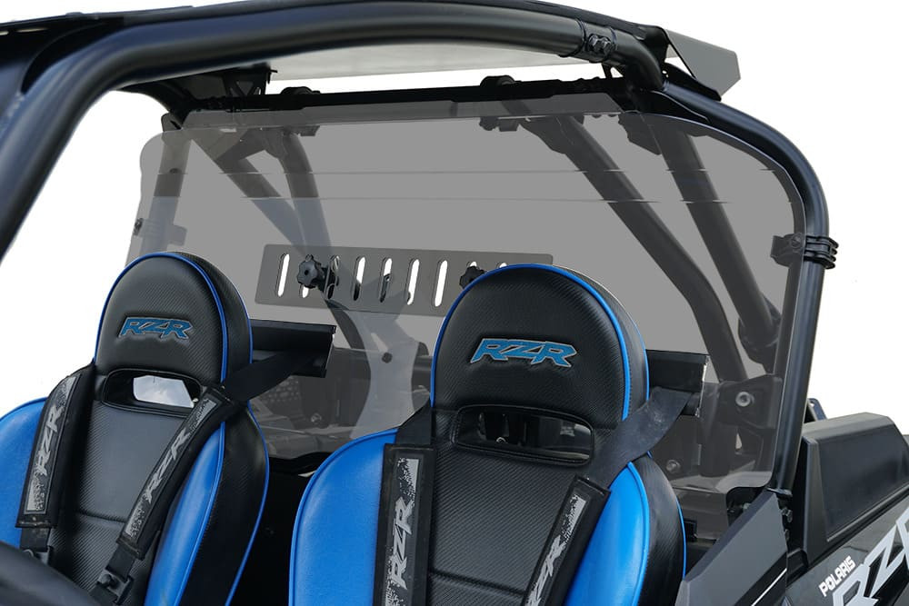 Spike '18+ Polaris RZR Turbo S Rear Tinted Windshield - Side By Side Sports
