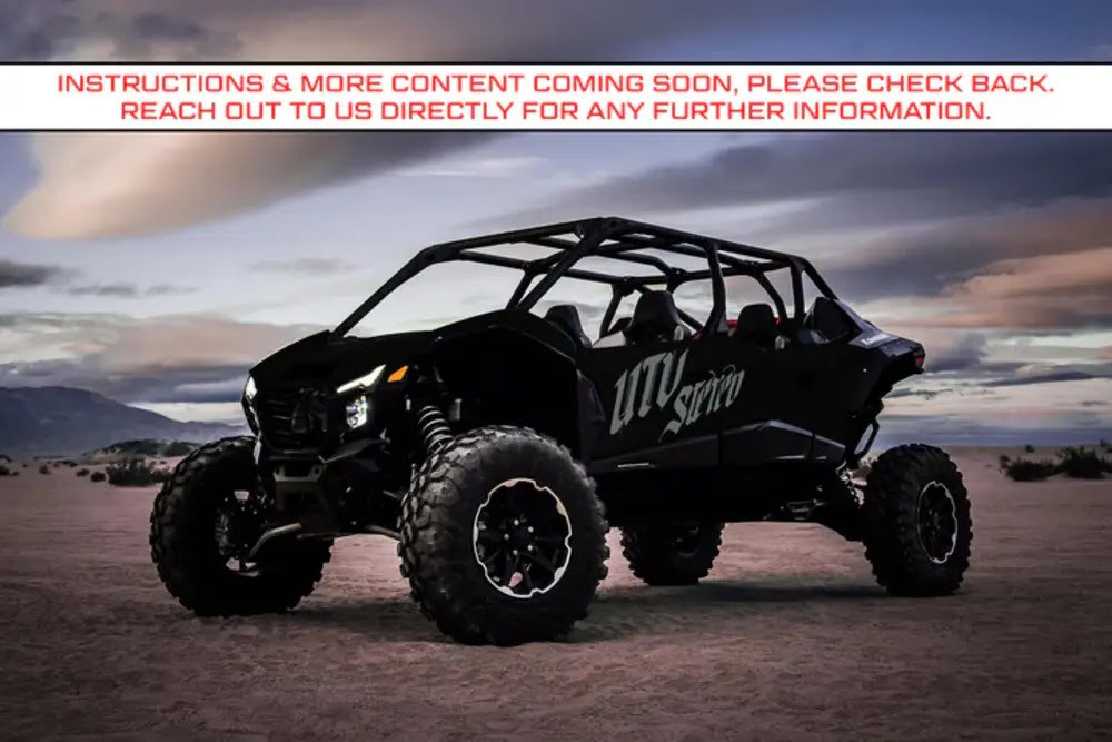 UTV Stereo Kawasaki Teryx5 H2 Tweeter Adapters - Side By Side Sports