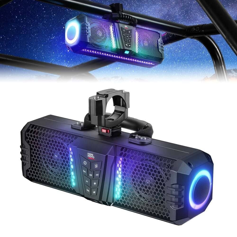 Kemimoto Can-Am Maverick Midnight Sound Bar - Side By Side Sports