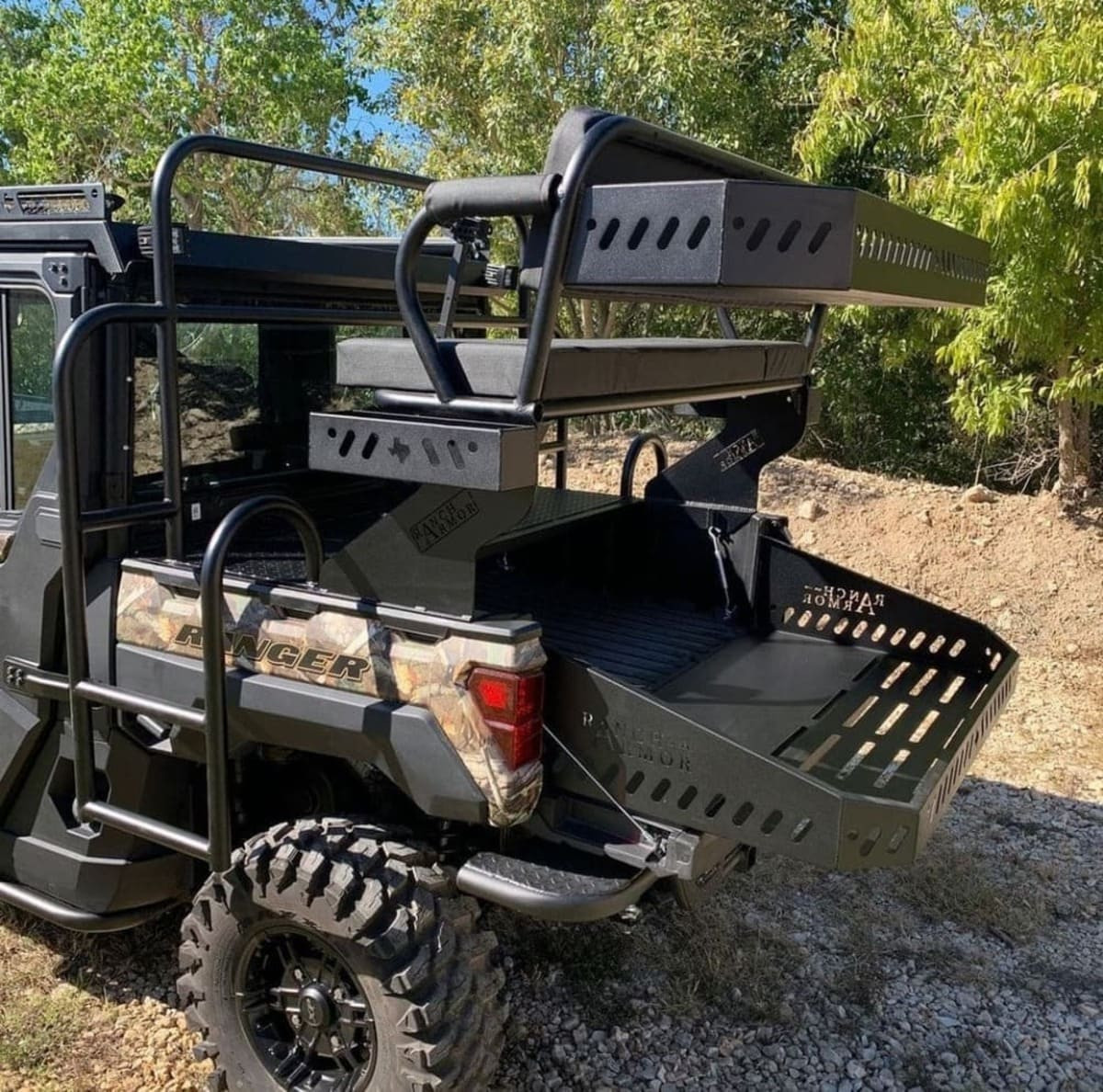 Ranch Armor Polaris Ranger Bed Extension - Side By Side Sports