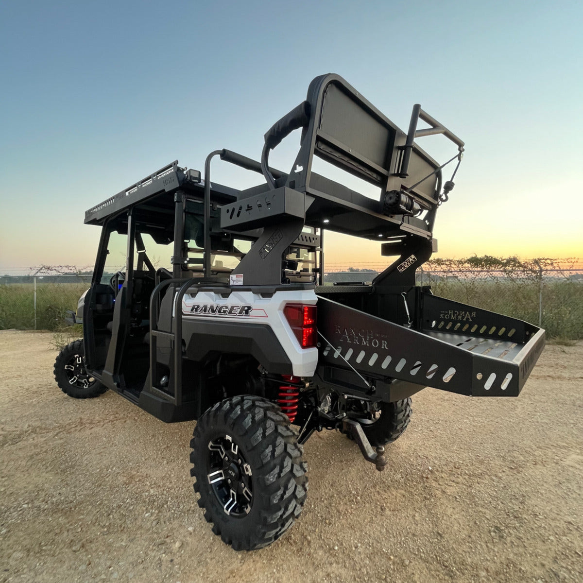 Ranger Ranch Ranch Armor Polaris Ranger Quick Connect High Seat - Side By Side Sports