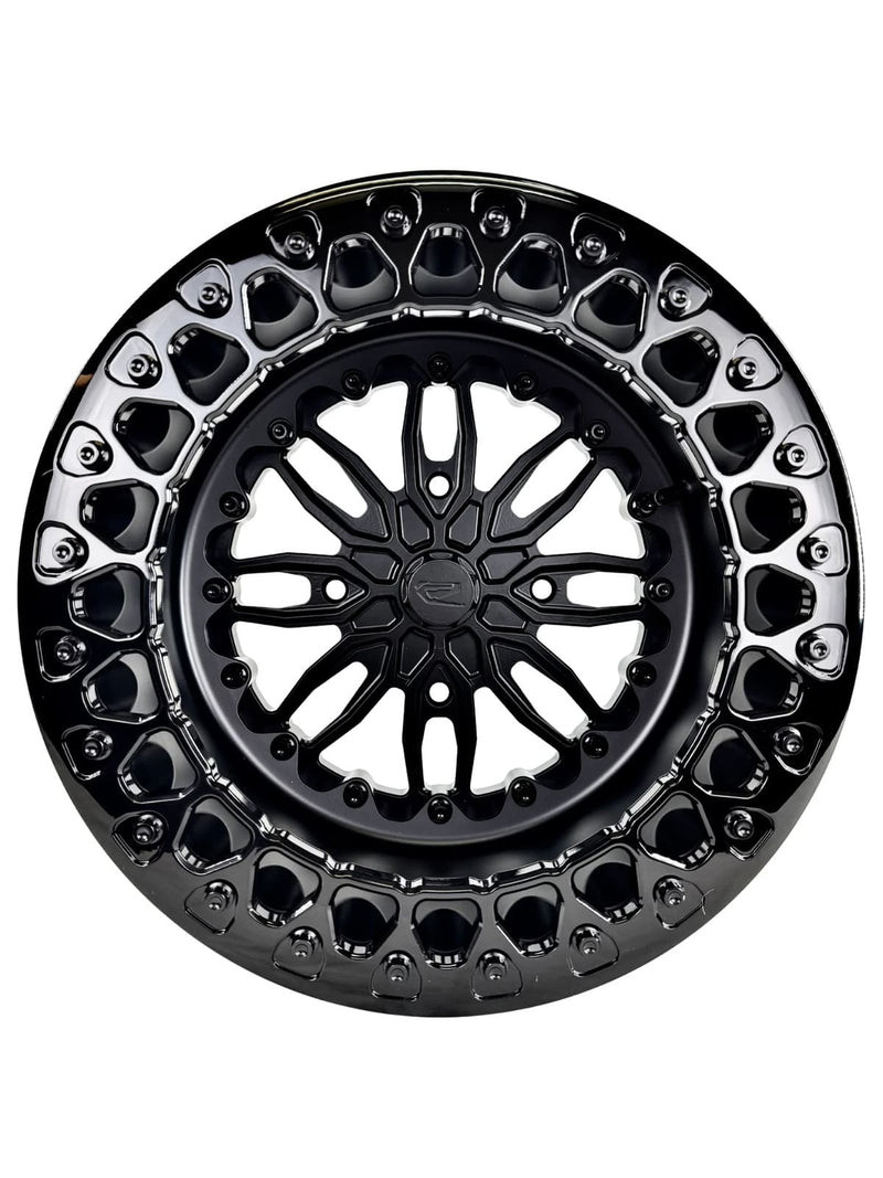 Packard Performance Midnight Series Icon Forged Beadlock Wheel - Side ...
