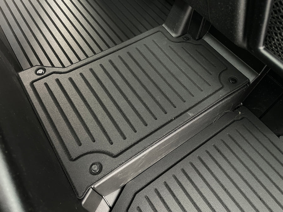 Terick Kawasaki Ridge Crew Rubber Floor Mats (2024+) | Custom CNC