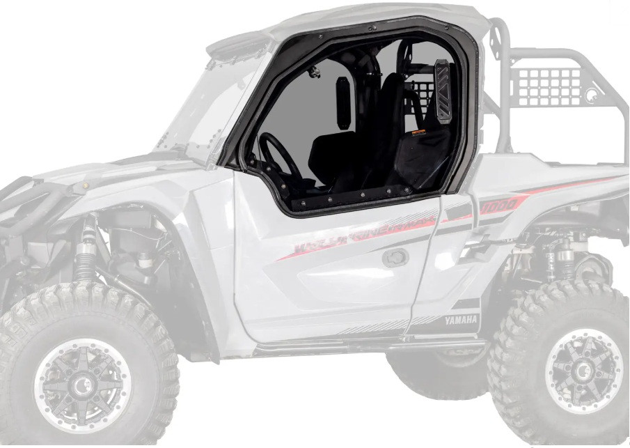 SuperATV Yamaha Wolverine RMAX 2 1000 Upper Doors | Hard Cab Enclosure