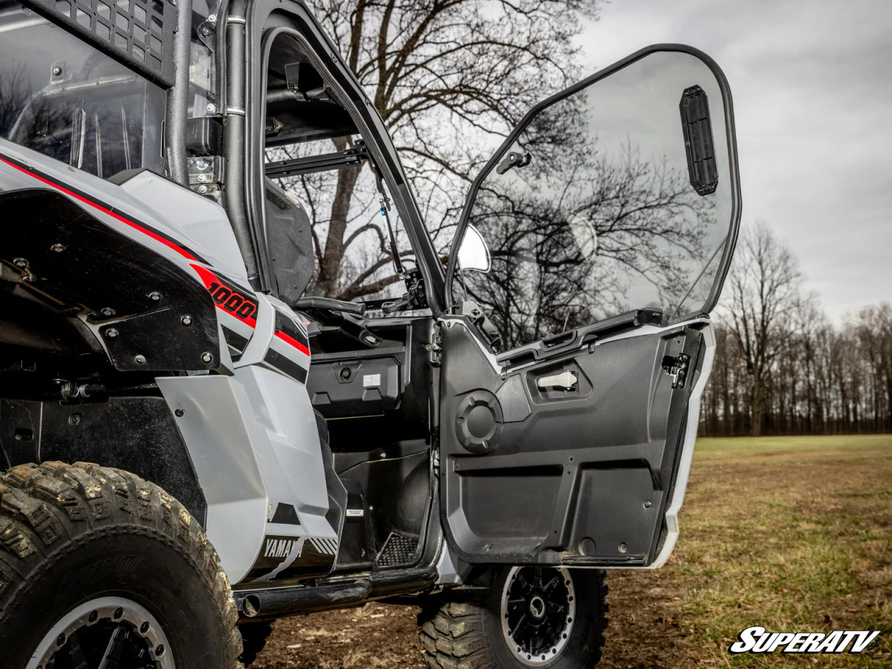 SuperATV Yamaha Wolverine RMAX 2 1000 Upper Doors | Hard Cab Enclosure