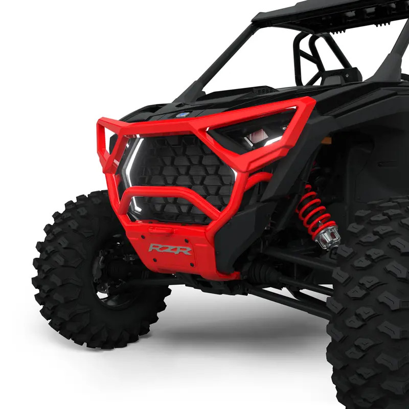 Polaris RZR Pro XP | XP 4 Front High Coverage Bumper - Red - Side By ...