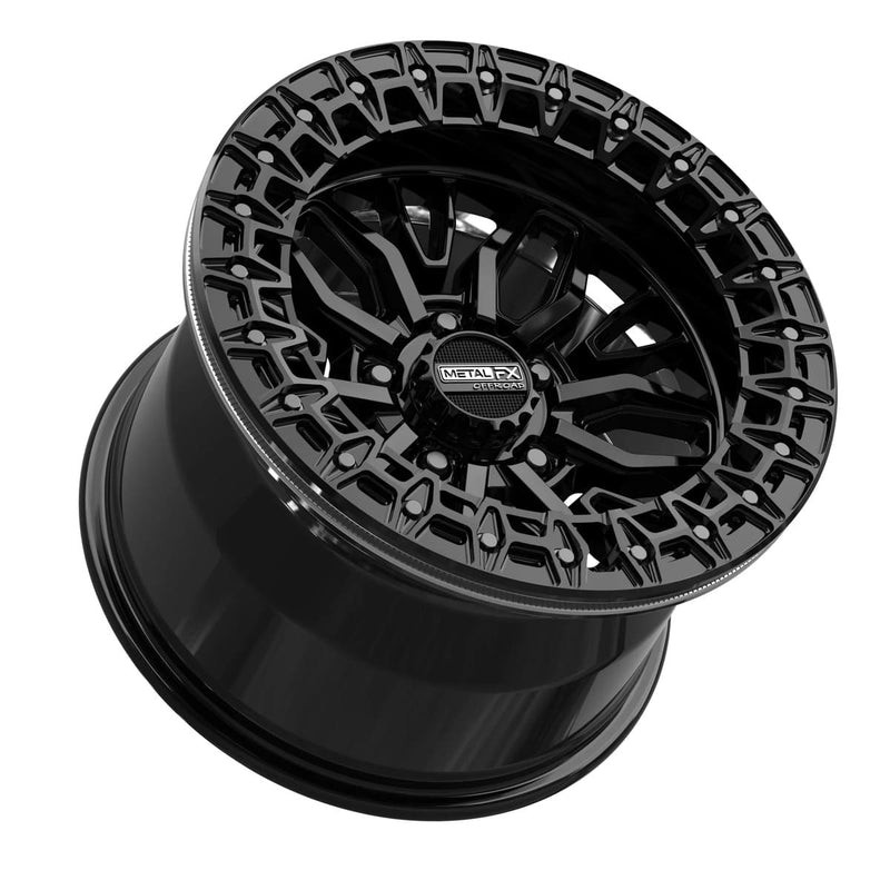 MetalFX Mayhem R Beadlock - Gloss Black - Side By Side Sports