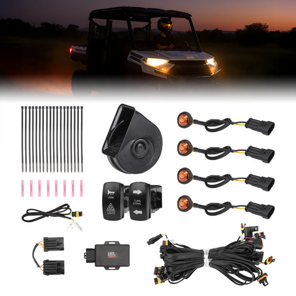 Kemimoto Polaris RZR XP 1000 Turn Signal Kit - Side By Side Sports
