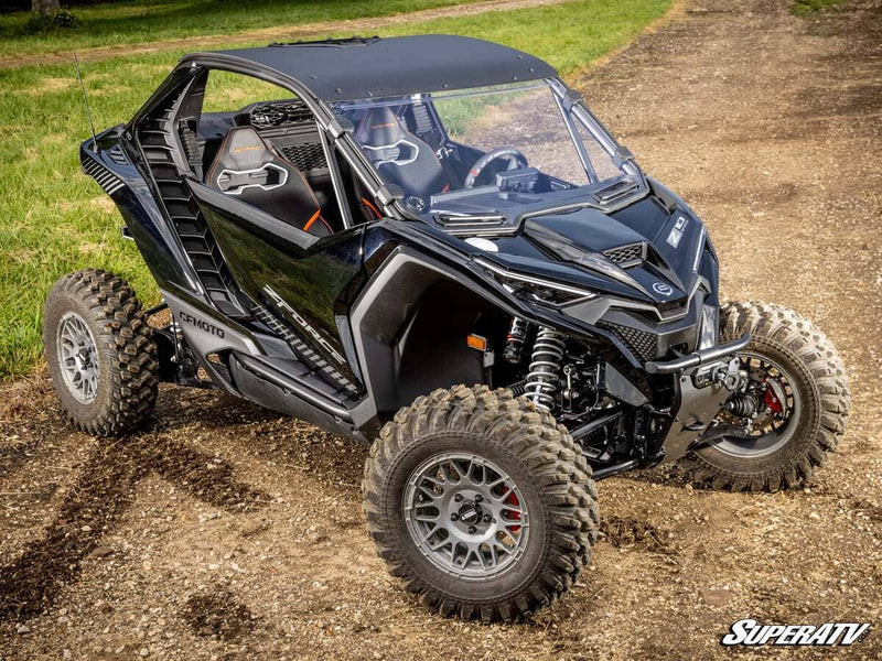 Super ATV 2026+ CFMoto ZForce Z10 Vented Full Windshield - Side By
