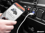 12V UTV Voltmeter and Dual USB Charger