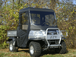 3 Star|2008-2013 Kubota RTV 900|1120|Full Cab Enclosure w/ Vinyl Windshield - KUB900-FCE-BLK