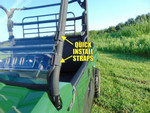 3 Star Industries Can-Am Maverick 2-Pc Windshield