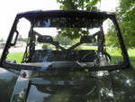 3 Star Industries Polaris Ranger 900/1000 2-Pc Scratch Resistant Windshield with Optional Vents - 3ST-POL900-GX2-MR1