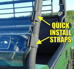 3 Star | 2018+ Arctic Cat Wildcat XX | Lexan Back Panel 3 Star | 2018+ Arctic Cat Wildcat XX | Lexan Back Panel