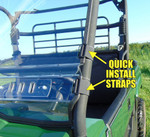 3 Star Industries Windshield with Vent Options for Polaris RZR 900 / 1000 / XP Turbo