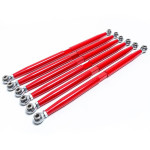 Agency Power Can-Am Maverick X3 Rear Adjustable Radius Rod Set (Red) Agency Power Can-Am Maverick X3 Rear Adjustable Radius Rod Set (Red)
