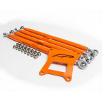 Agency Power Polaris RZR Adjustable Rear Radius Arms (Orange) - AP-RZR-200-O