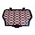 Agency Power Polaris RZR XP Turbo Premium Grill (Red) - AP-RZR-640-RD