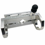 AJK Offroad - Quick Release Fire Extinguisher Mount (Raw-Alu) - 1)154-2)140