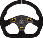 Assault Industries Ballistic D Suede Steering Wheel - Color Options - SW-U-BALLDS